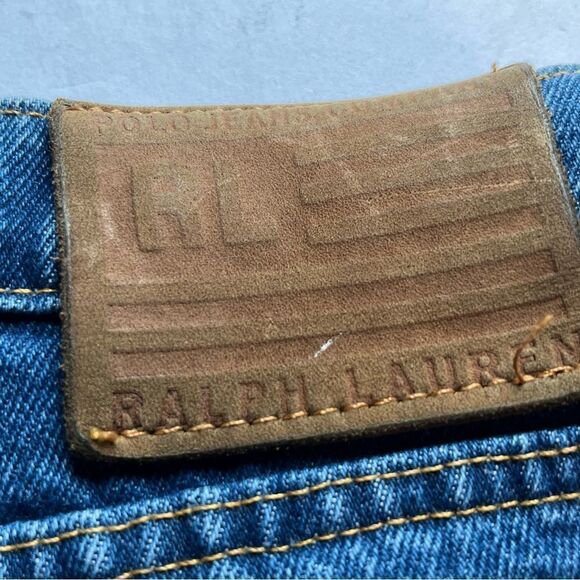 Ralph Lauren Women's Polo Saturday Jeans Blue Denim Size 10X31 - Picture 10 of 10